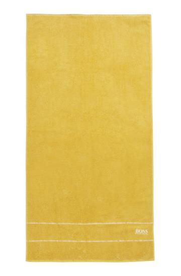 Ręcznik Kąpielowy BOSS Finest Egyptian Cotton Żółte Męskie (Pl15422)